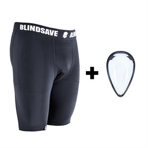 Målmands shorts - Blindsave Compression shorts + Cup