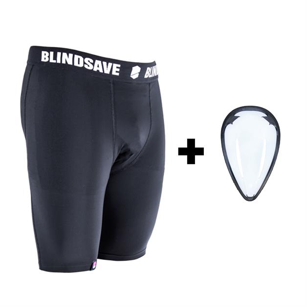 Målmands shorts - Blindsave Compression shorts + Cup