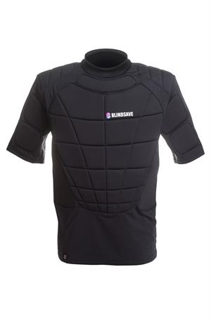 Kortærmet floorball målmands t-shirt - Blindsave Lite Chest Armour