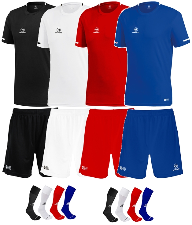 15 spillesæt - Unihoc TAMPA - Floorball spilledragter - t-shirt, shorts og strømper